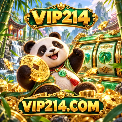 VIP214 · Ilustração de jogo slot, tema panda